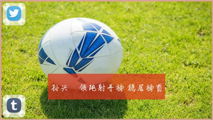 孙兴慜领跑射手榜 稳居榜首